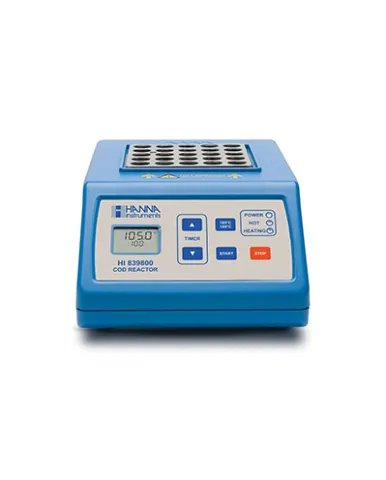Water Analysis COD Test Tube Heater with 25 Vial Capacity - Hanna Hi839800 1 cod_test_tube_heater_with_25_vial_capacity__hanna_hi839800