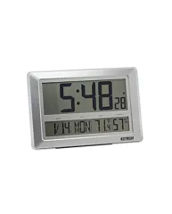 Temp. Humidity and Lux Meter Digital Clock Hygro Thermometer  Extech CTH10A