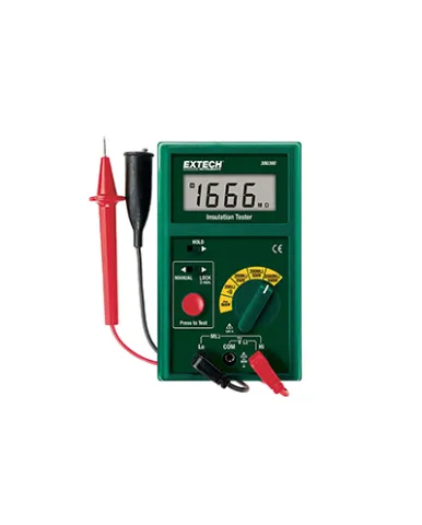 Power Meter and Process Calibrator Portable Digital Megohmmeter – Extech 380360 NIST Certificate Calibration  1 portable_digital_megohmmeter_extech_380360