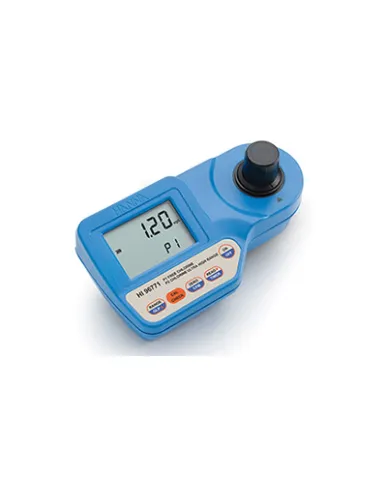 Water Quality Meter Portable pH, Free Chlorine and Total Chlorine Photometer – Hanna Hi96710 1 portable_free_chlorine_ultra_high_range_photometer__hanna_hi96771
