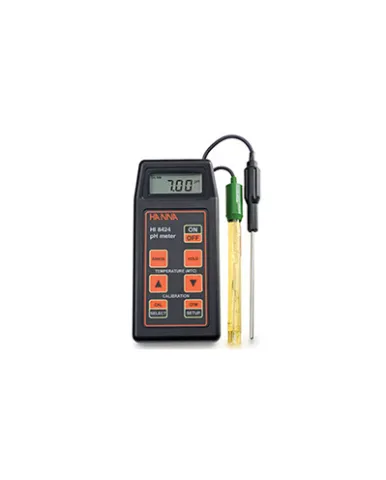 Water Quality Meter Portable PH/mV/Temp Meter - Hanna Hi8424 1 portable_general_purpose_ph_mv_meter__hanna_hi8424