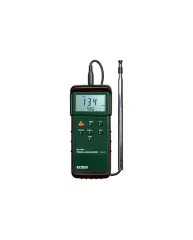 Air Flow Meter Portable Heavy Duty Hot Wire ThermoAnemometer  Extech 407123 NIST Certificate Calibration 