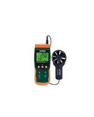 Air Flow Meter Portable ThermoAnemometer Datalogger  Extech SDL310 