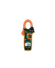 Power Meter and Process Calibrator True RMS AC Clamp Meter With IR Thermometer  Extech EX820