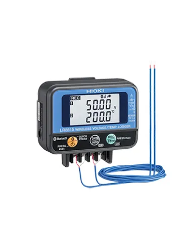 Power Meter and Process Calibrator Wireless Voltage Temp Logger - Hioki LR8515 1 wireless_voltage_temp_logger__hioki_lr8515